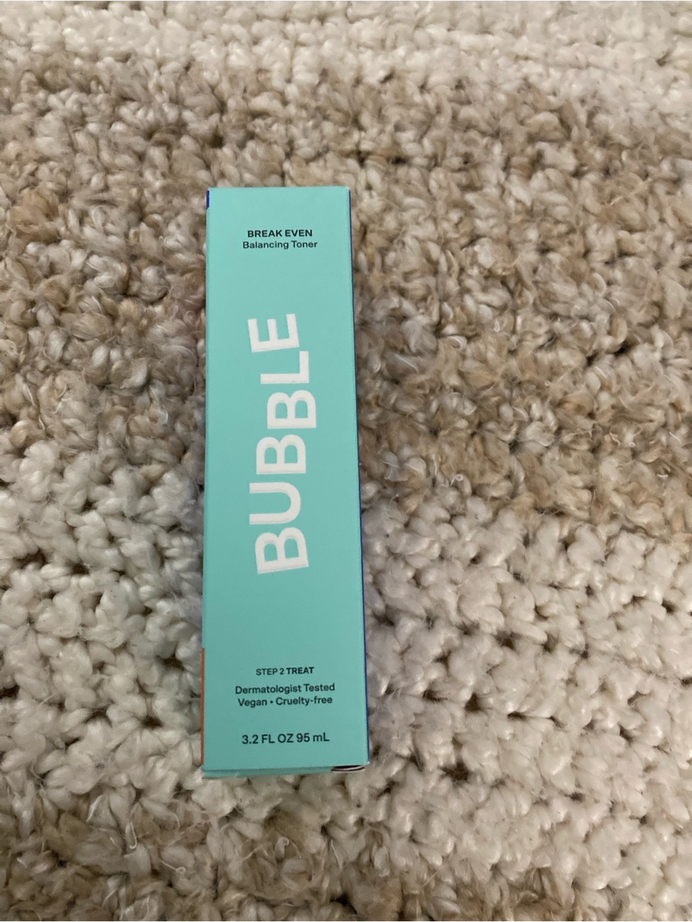 BUBBLE Break Even Balancing Toner — Mint Green
